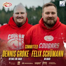 Verstärkung im Coaching-Staff der Cougars