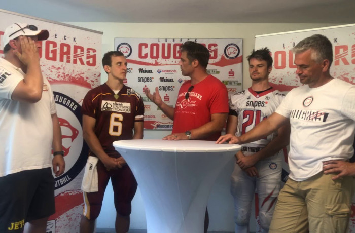 "Gameday Talk": Lübeck Cougars - Troisdorf Jets (28. Juli 2019)